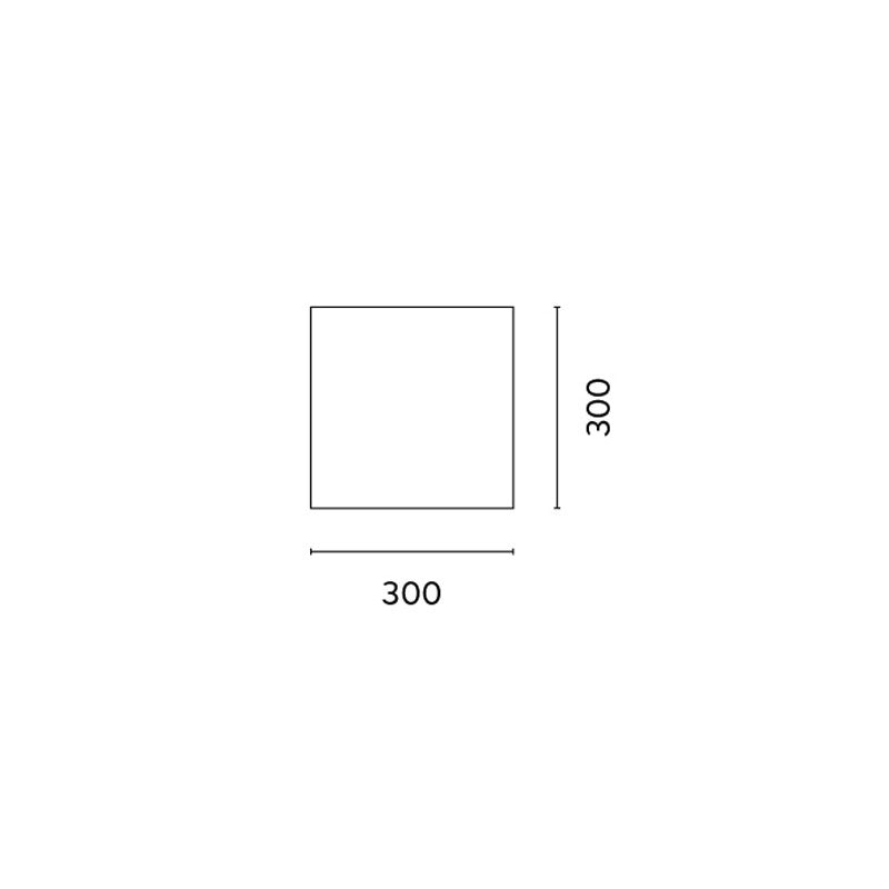 Set Di 10 Vele Quadrata 3X3 Poli Ecru' Moia