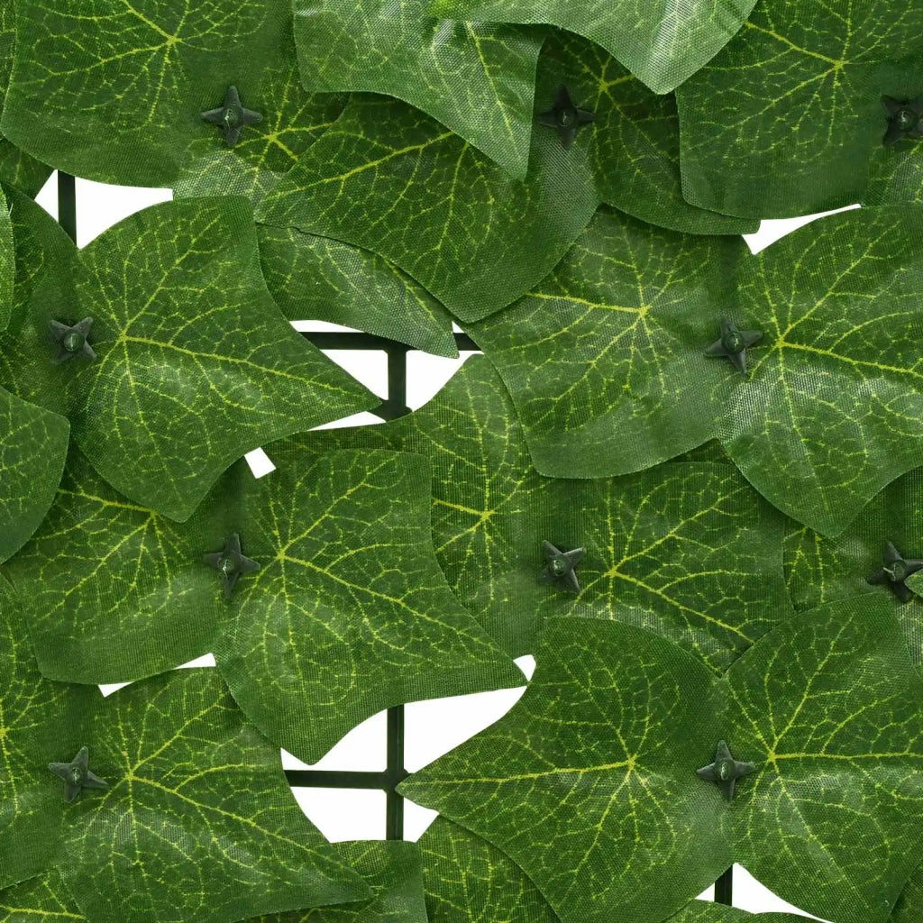 Paravento da Balcone | Schermo per balcone con foglie Verde 300 x 75 cm