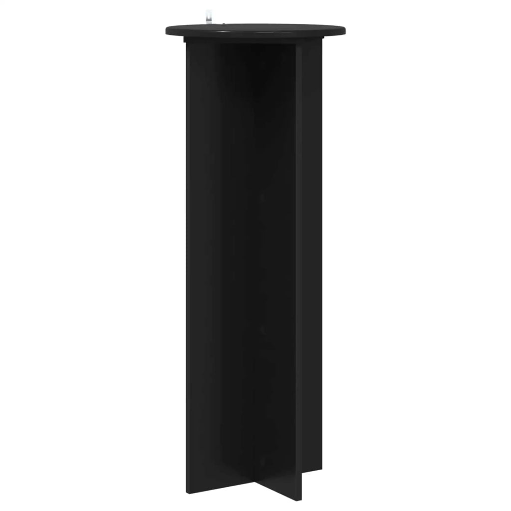 Supporto per piante 2 pz Nero Ø40 x 100 cm Legno ingegnerizzato 899691