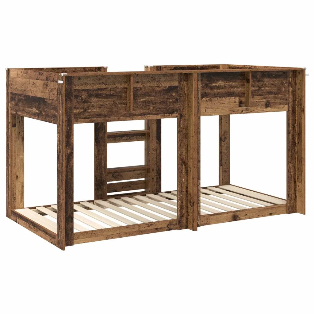 Letto a Castello per Bambini Legno vecchio 75 x 190 cm