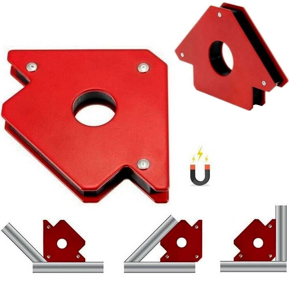 Trade Shop - Squadra Magnetica Magnete Per Saldatura Saldatrice 45° 90° 135° 75 Lb 33 Kg -