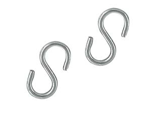 GANCIO A S IN ACCIAO ZINCATO- - n.26 mm.7,5x65 pz.18 - 1 blister QUALITY