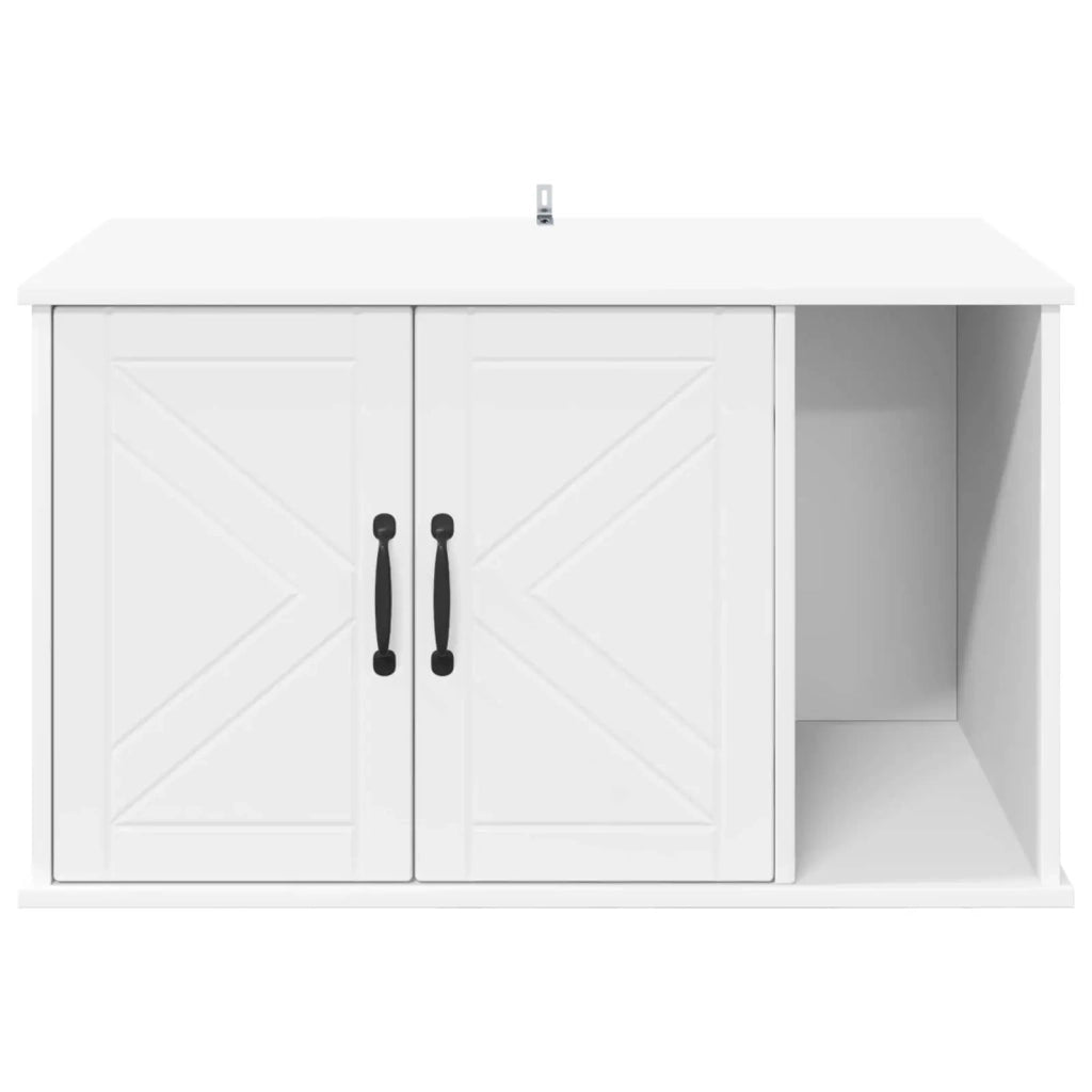 Casa per Gatti Bianco 85 x 55 x 50 cm Legno multistrato 8000734