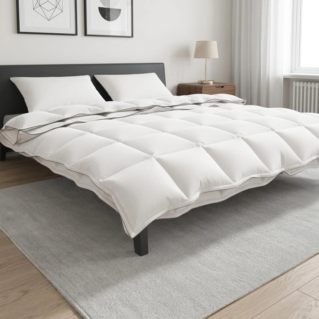 Set di Piumoni 3 pz Bianco Bambù 3432535