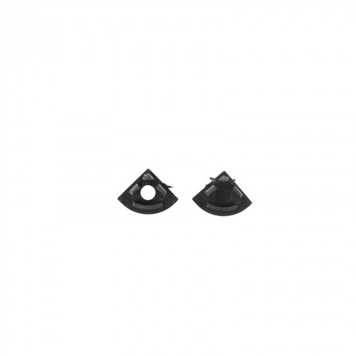 Profilo LED RW01 angolare nero diffusore opale 1m Ecolight