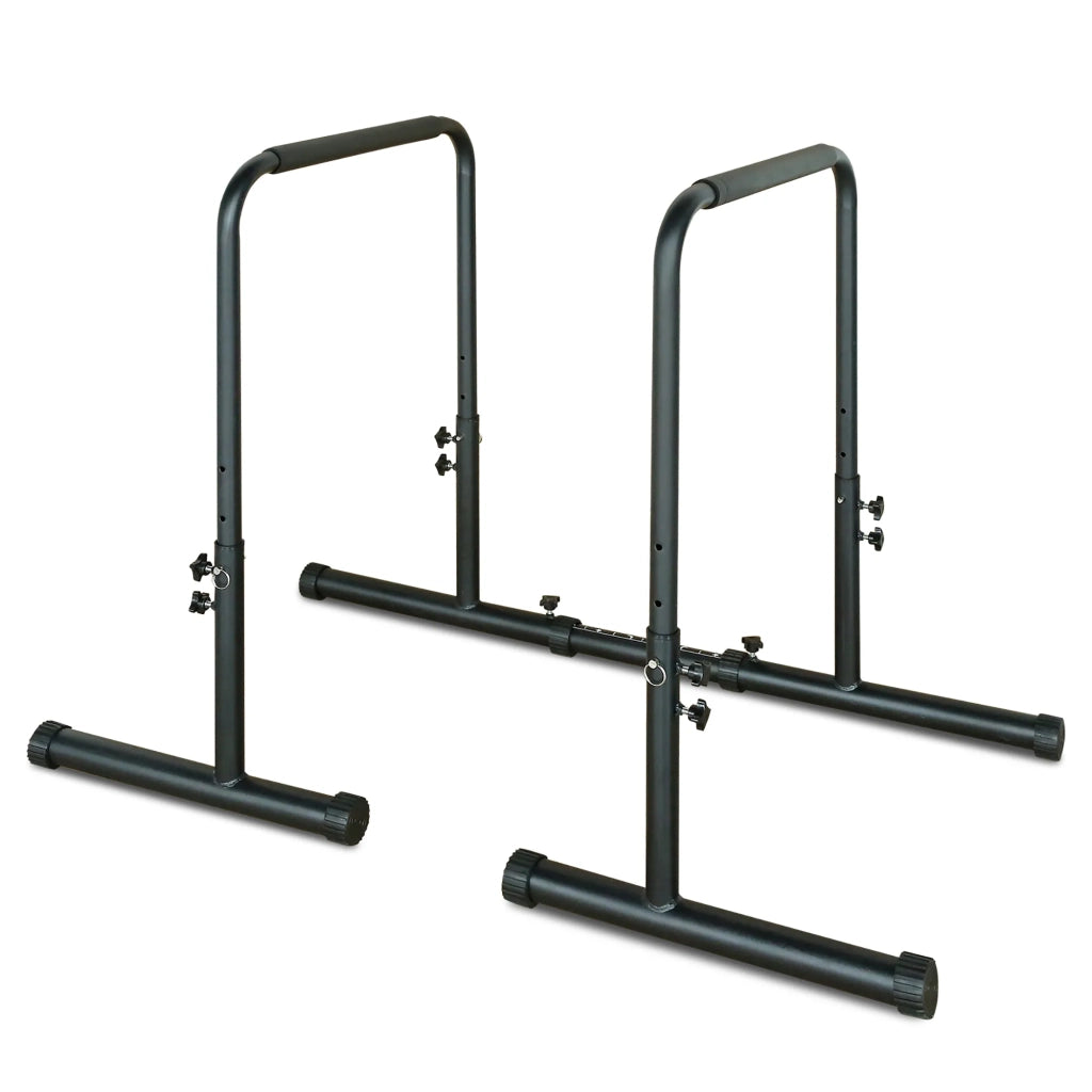 Stazione per Dip Bar ad altezza regolabile 78,74–99,06 cm, portata fino a 249 kg, per casa o palestra, installazione semplice