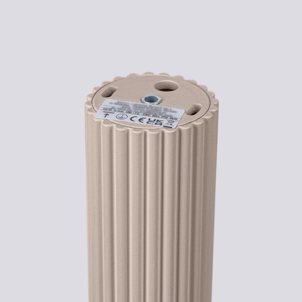 Lampada da soffitto KARBON 40 taupe