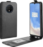 Case per smartphone OnePlus 7T con chiusura verticale nera