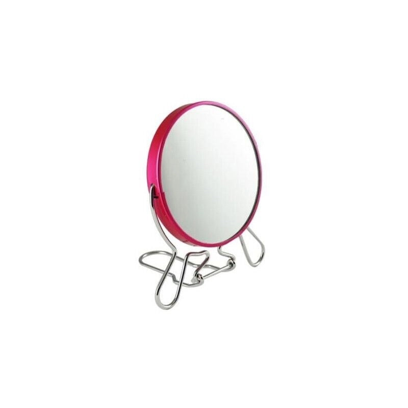 SPECCHIO DOPPIO DA TAVOLO CON BASE PER TRUCCO MAKE UP 10 CM