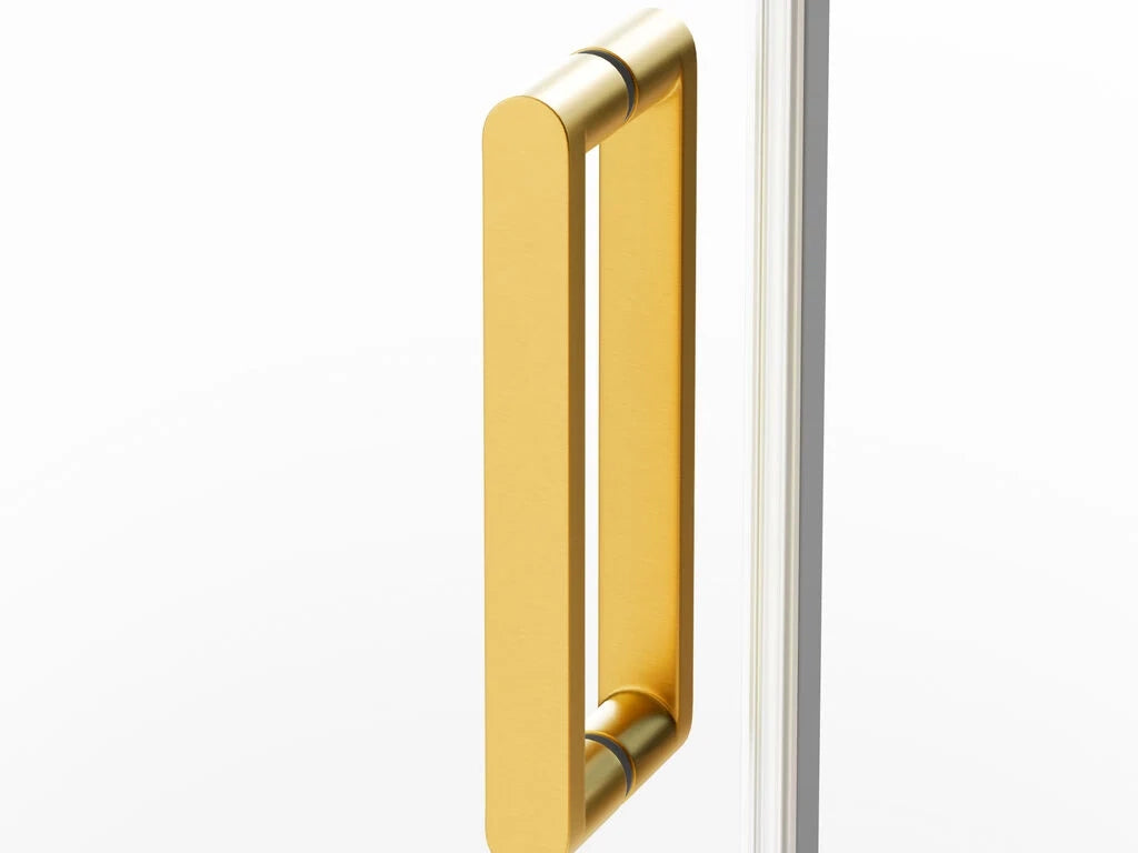 Box doccia angolare KENNA fisso + scorrevole + laterale fisso 100x90 cm (95-100/87-89) cromo lucido vetro trasparente