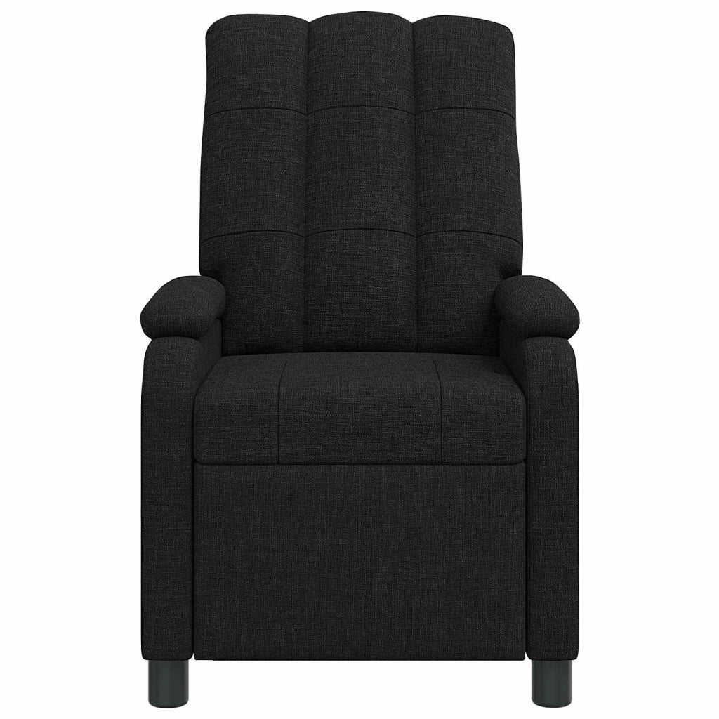 Poltrona Massaggiante Nero Tessuto 42034971