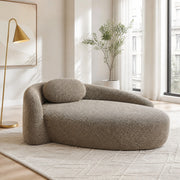 DIVANO in Teddy Marrone con cuscino