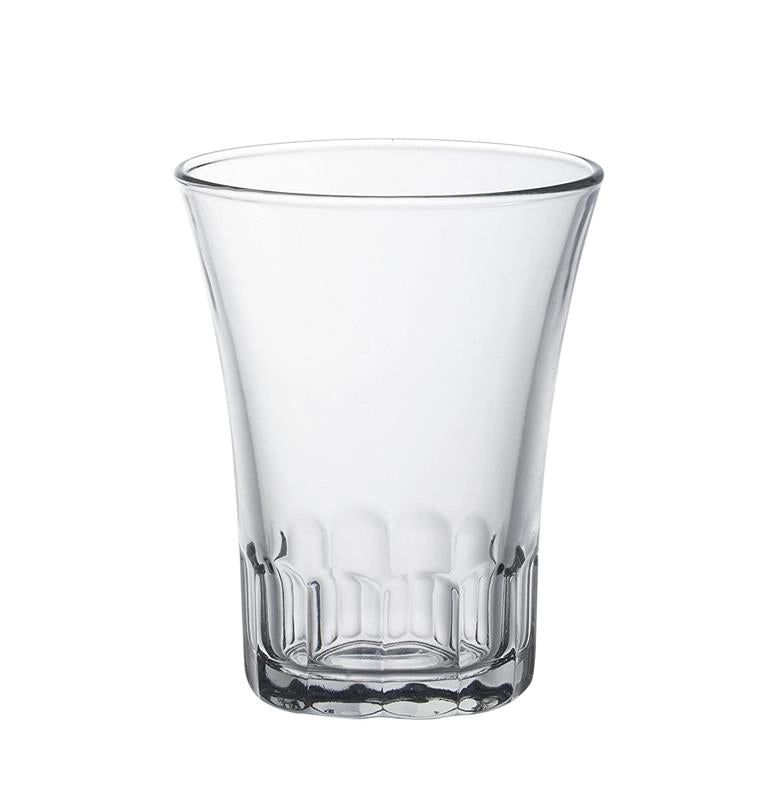 AMALFI 4 BICCHIERI TRASPARENTI PER ACQUA DA 210 ML