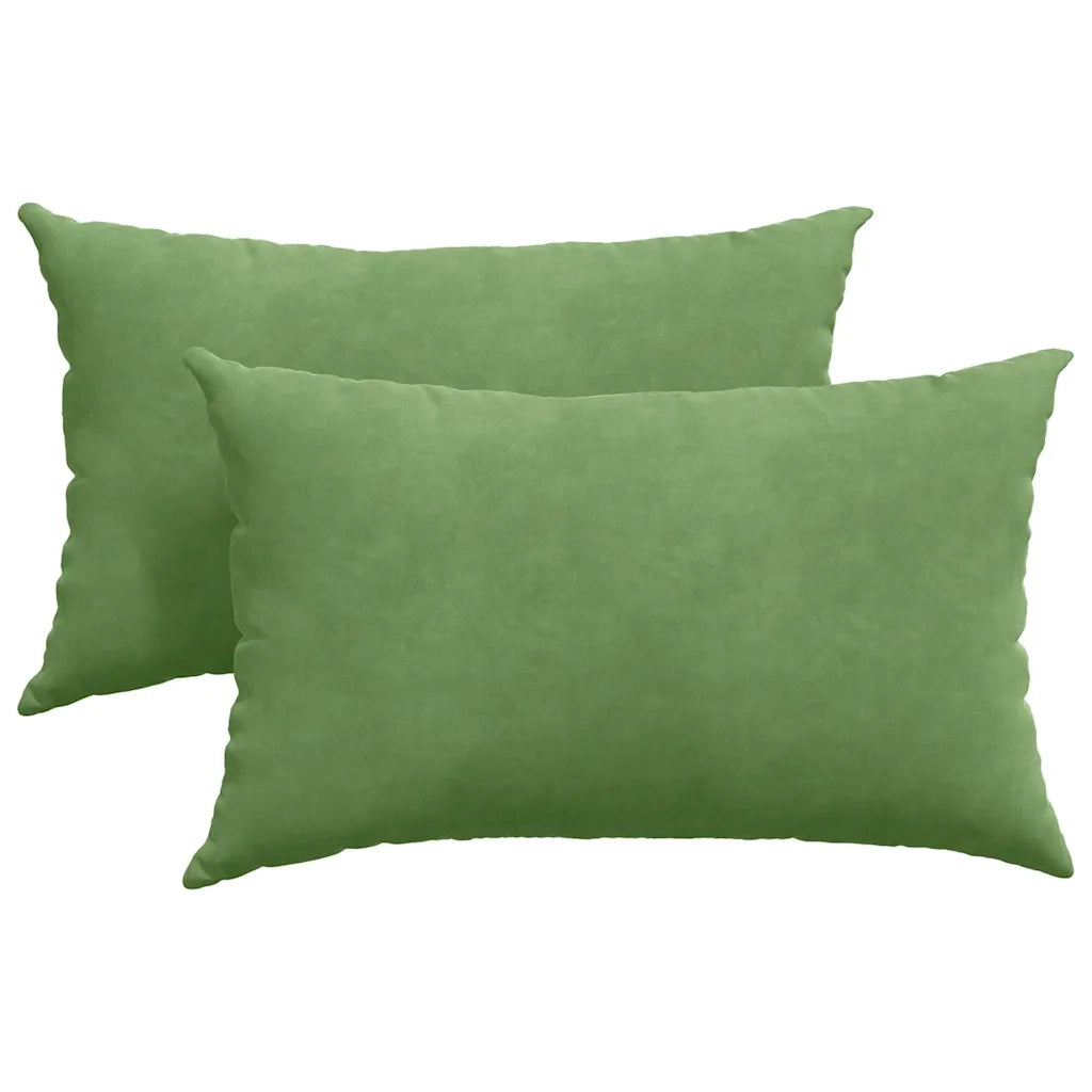 Cuscini da Divano 2 pcs Verde chiaro 50 x 30 cm 42013630