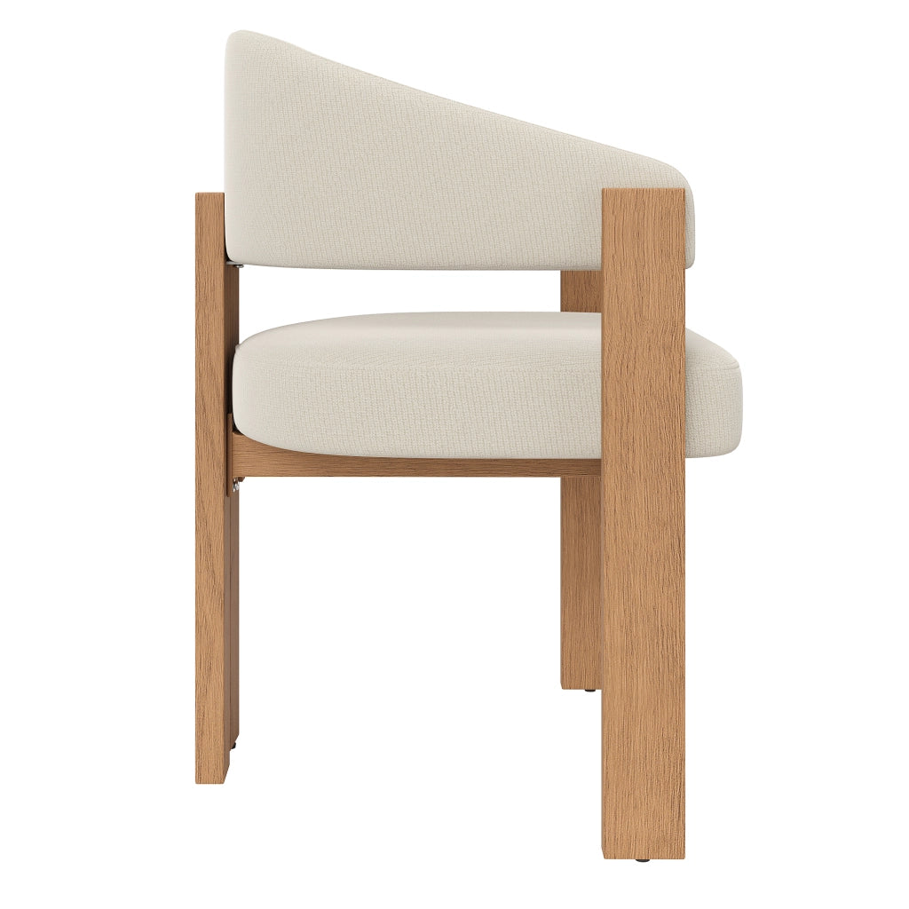 Sedie da Pranzo Imbottite con Gambe in Metallo e Legno ¨C Xylo ¨C Grigio, Set 2 Pezzi
