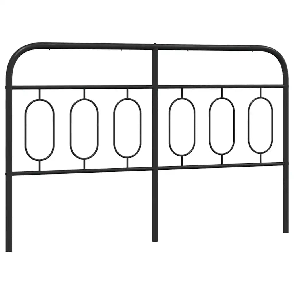 Testiera di Ricambio in Metallo Nero 150 cm 377151