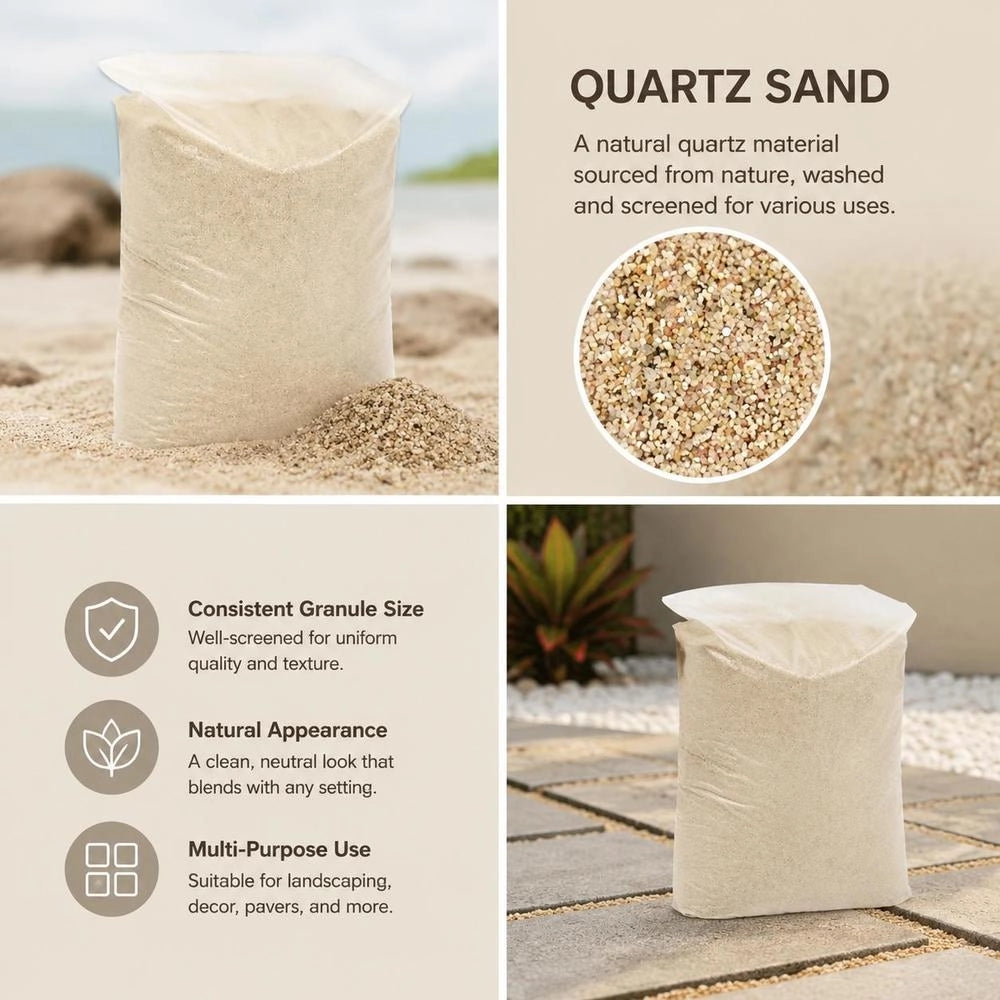 Filter Sand 25 Kg 0.4-0.8 Mm