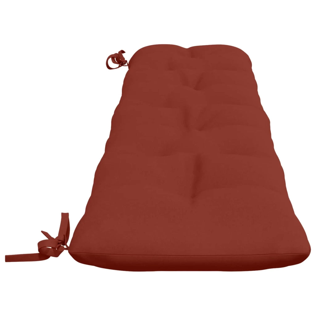 Cuscini per Panchina VIANEN 2 pz 100% Poliestere Rosso 953247