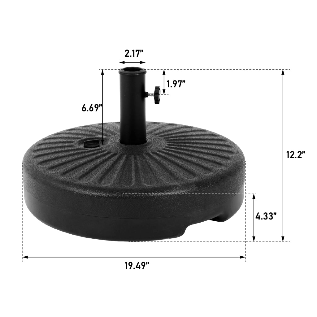 Base per ombrello ¨C Minimal ¨C per giardino esterno