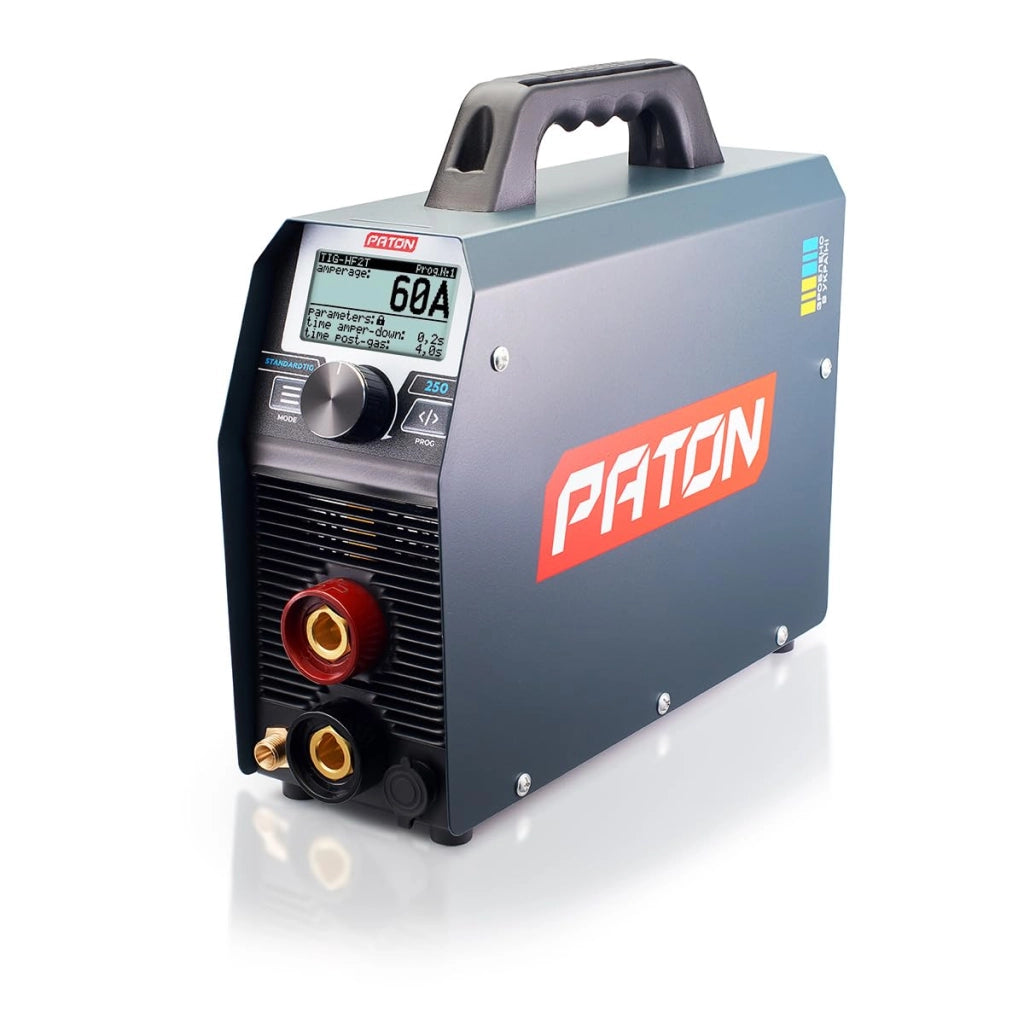 PATON StandardTIG-250 Saldatrice TIG 250 A con funzione pulse kit TIG alimentazione 230 V