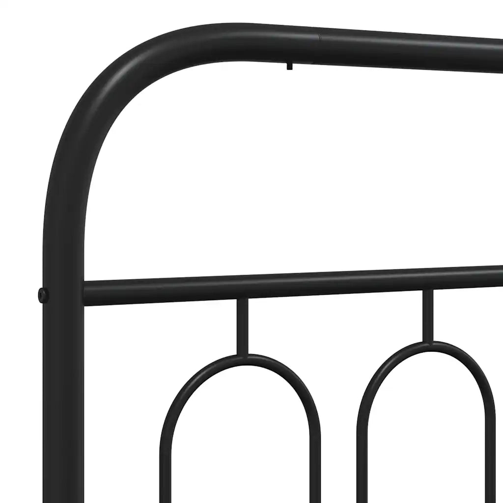 Testiera di Ricambio in Metallo Nero 75 cm 377143