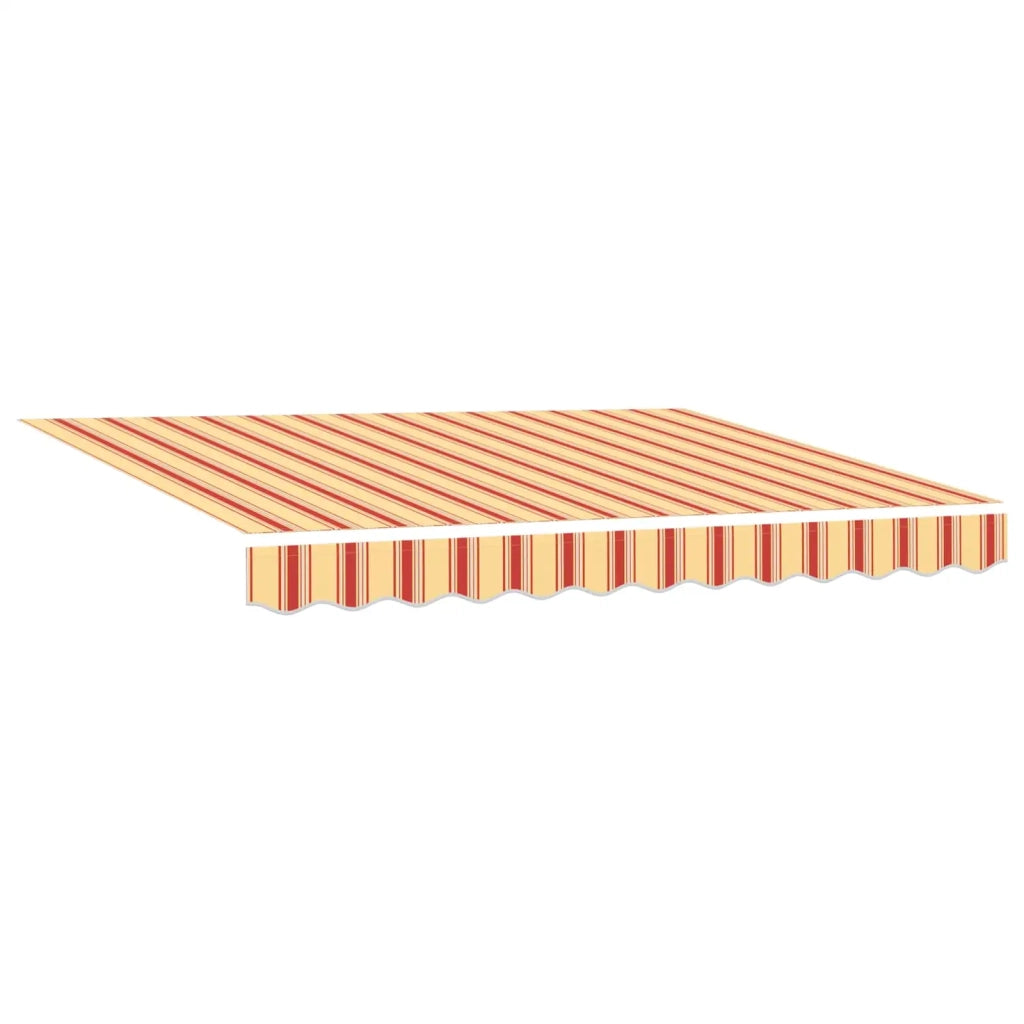 Tenda retrattile manuale Giallo e Arancione 3 x 2,5 m 3420219