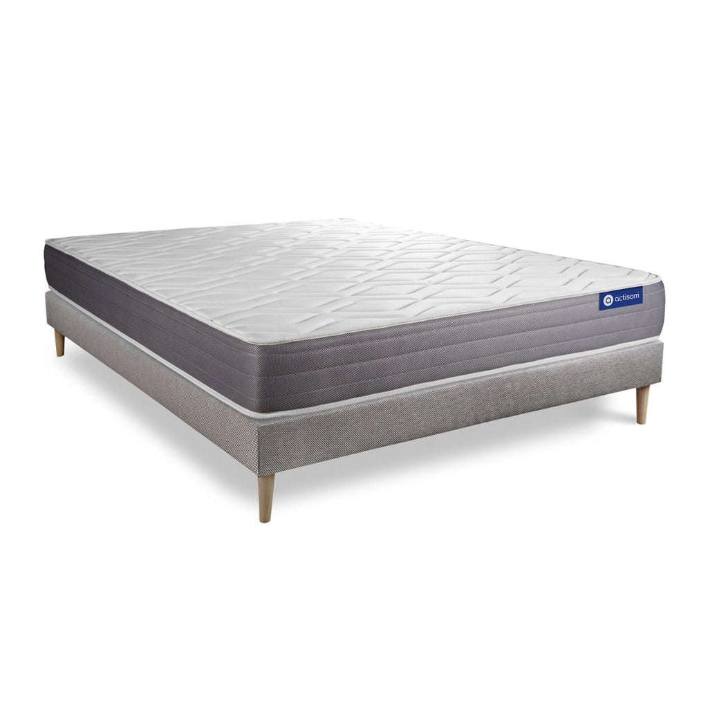 Kit rete e materasso Actiflex dream 120x190cm - Spessore : 22cm - Molle insacchettate e memory foam - Moderatamente rigido