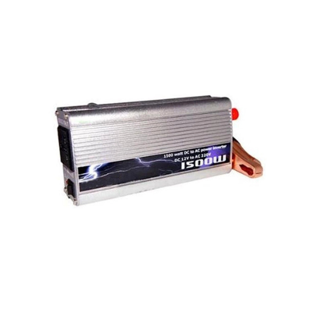 Trade Shop - Inverter 1500w Watt 12v 220v Trasformatore Auto Campeggi Barca Camper Presa U -