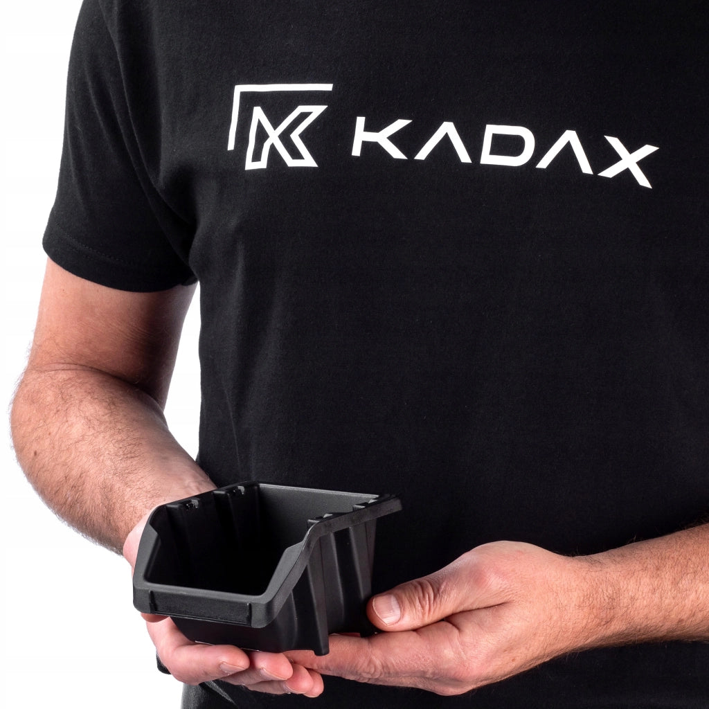 Set di 10 vassoi portaoggetti da officina KADAX, dimensioni: 118x98 mm.