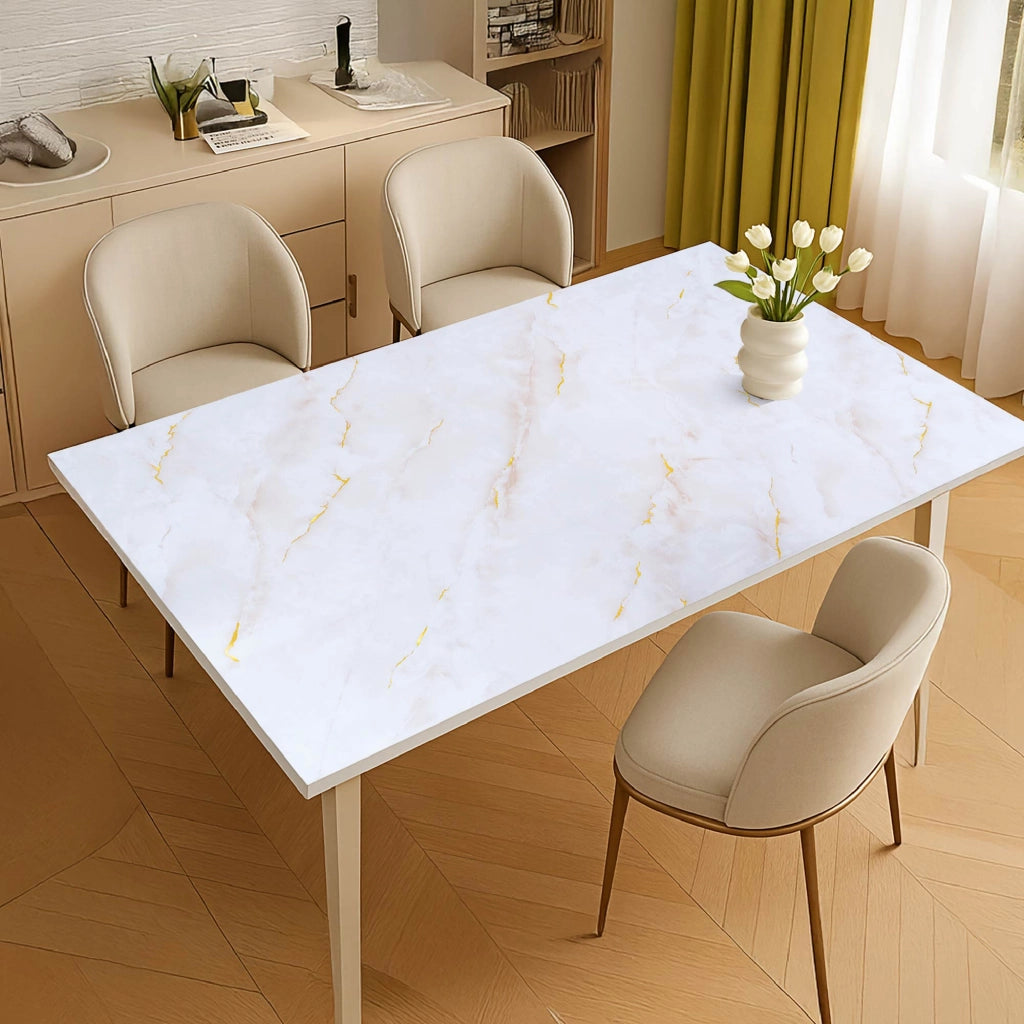 Copritavolo Stampato In Pvc Alto 1.2 Mm Pellicola Protettiva Cover Proteggi Tavolo Tovaglia Protezione Mollettone Spesso Antimacchia  Urti Olio Graffi Impermeabile Dis10 - 100x340 Cm