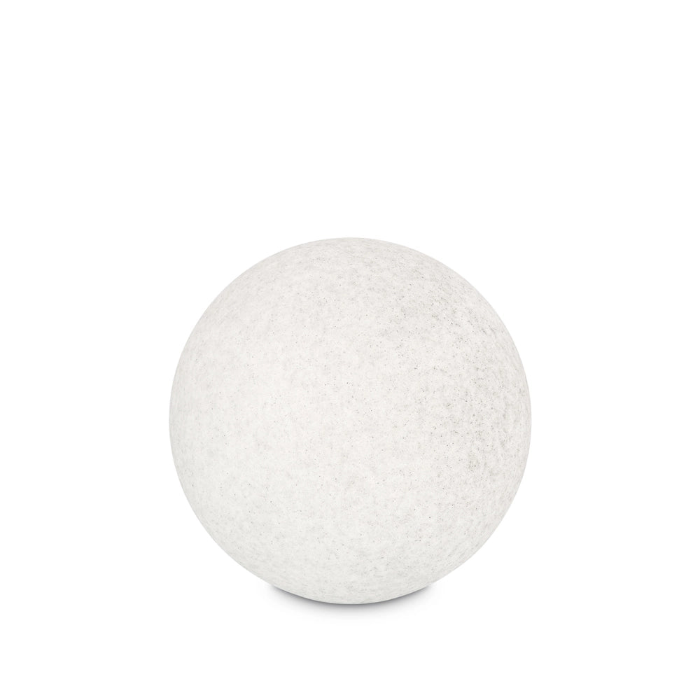 Piantana Moderna Doris Materie Plastiche Bianco 1 Luce E27 D58Cm