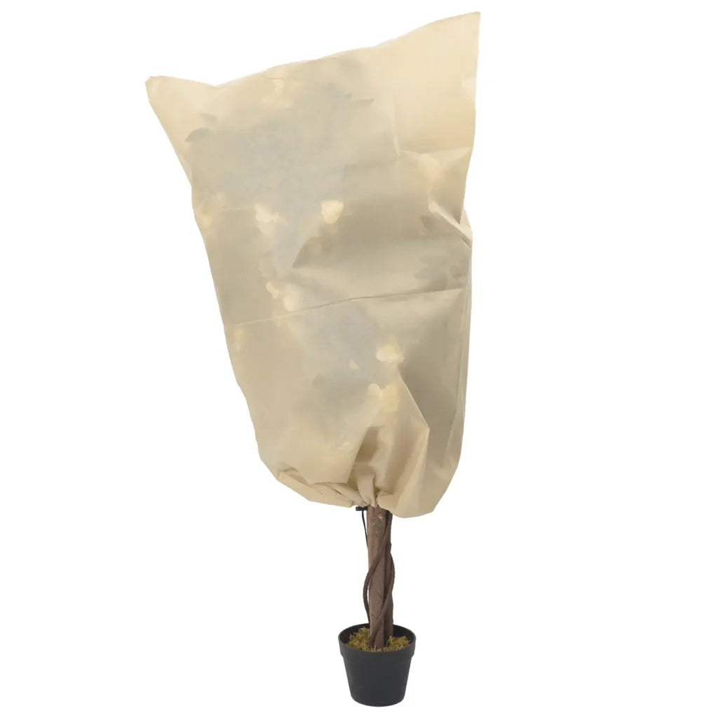 Coperture con Coulisse per Piante 12 pz 70 g/m2 0,8x0,8 m CFW3881474