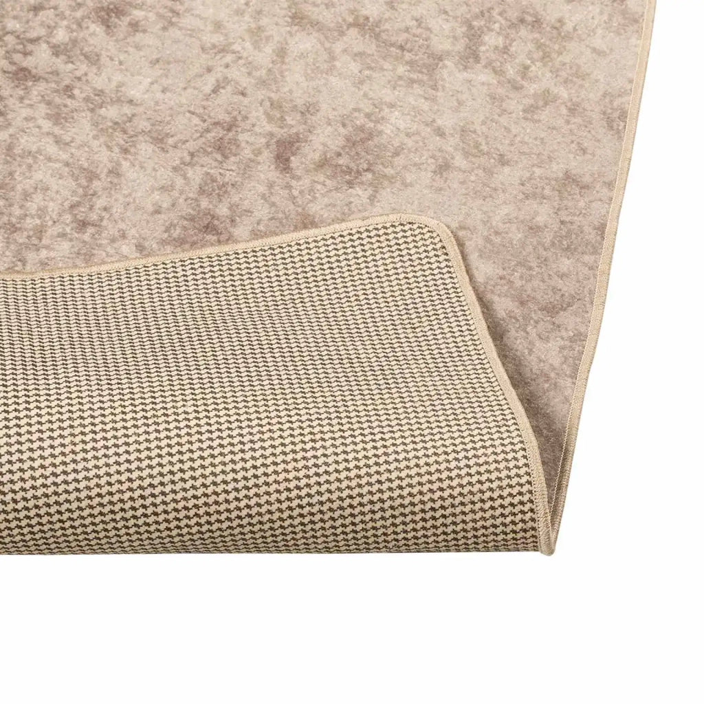 Runner in Moquette | Runner Tappeto MARSA Beige 80 x 400 cm Poliestere e PVC