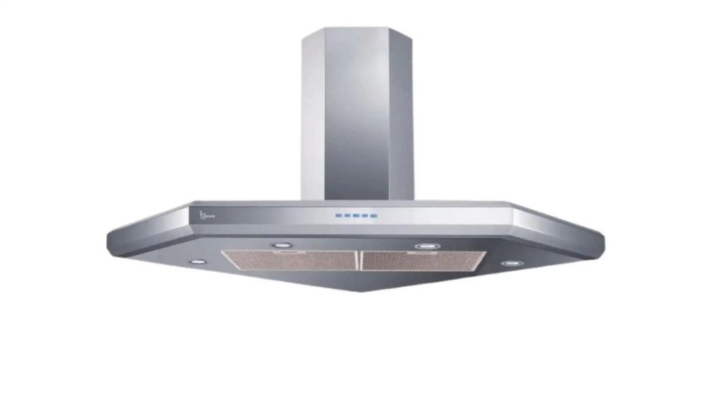 CAPPA GIOVIA ANGOLO cm 100x100 - Inox - 800 m3/h