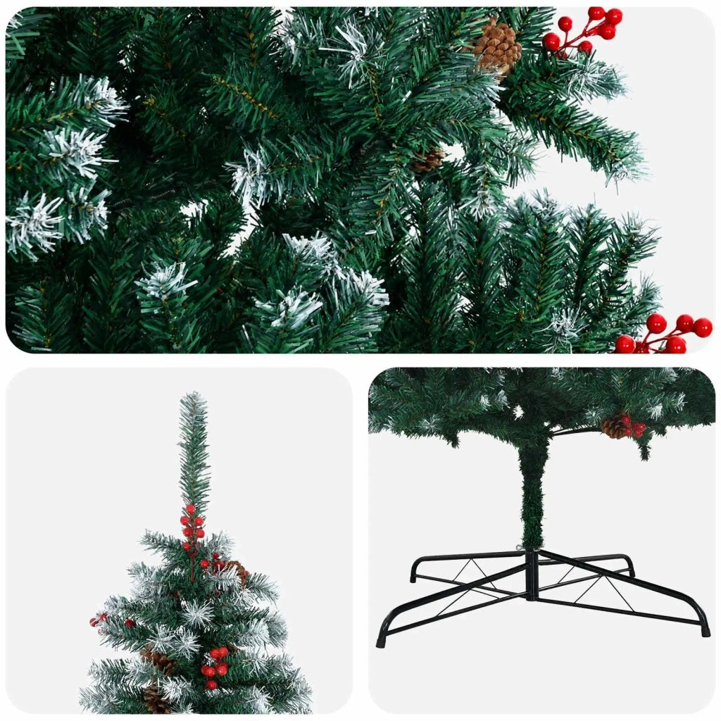 Albero di Natale artificiale 400 cm PVC e Acciaio 42055668