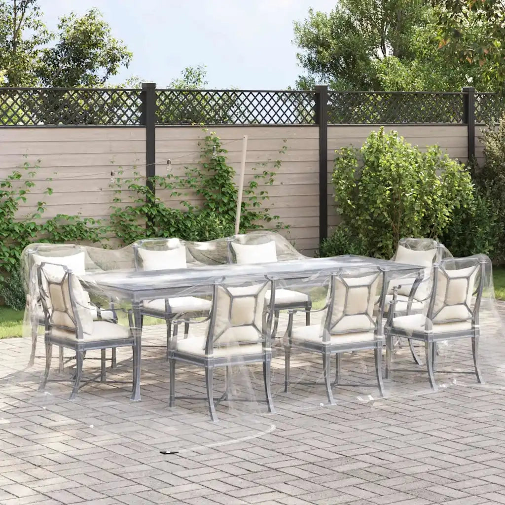 Telone Trasparente con Occhielli 6x6 m in PVC 4018617