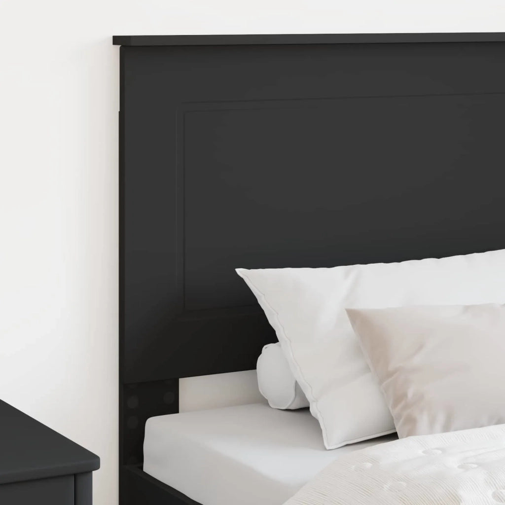 Testiera Rovere Nero 100 cm Legno ingegnerizzato 887693