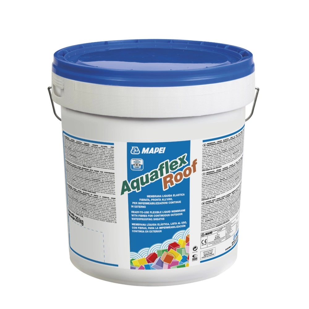 Mapei aquaflex roof membrana liquida elastica per impermeabilizzazioni esterne *** formato 5 kg, confezione 1