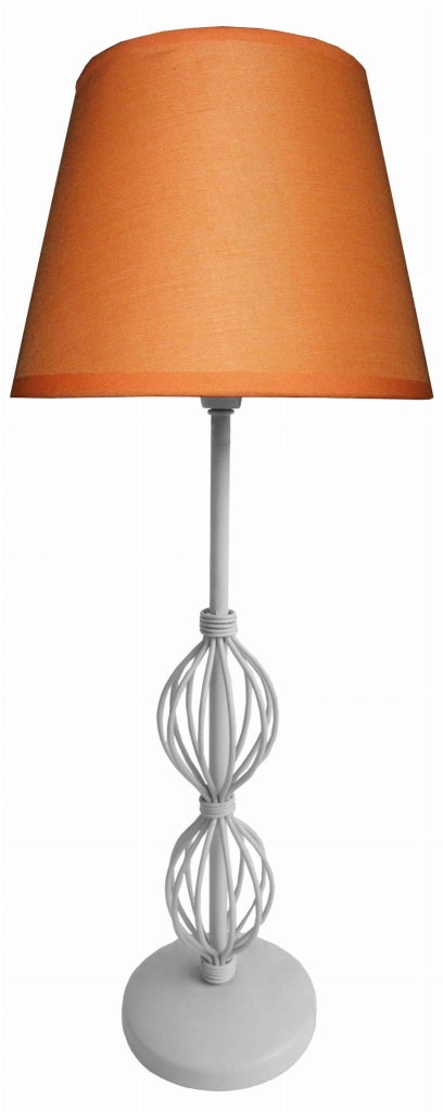 Lampada da tavolo Candellux Rosette 41-99580 bianca E14