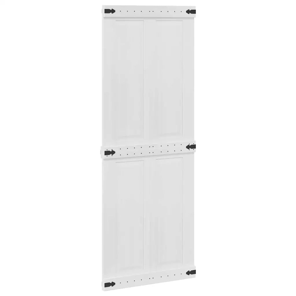 Porta Corona Bianco 80 x 210 cm Legno multistrato