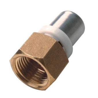 RACCORDO DIRITTO FEMMINA IBP A PRESSARE PER MULTISTRATO- 1/2x16 -CONF- FAIDF- pezzi 1