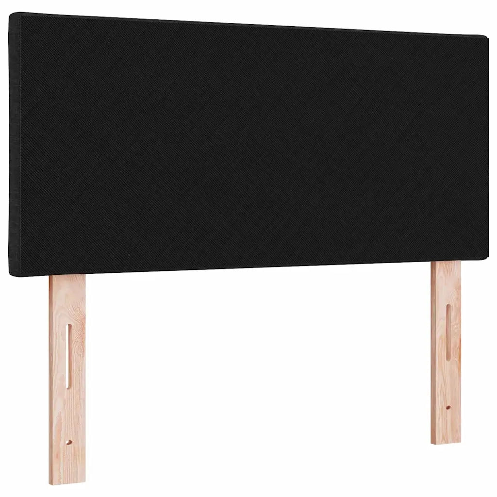Testiera | Testata Nero 90 cm Tessuto