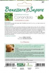 (EG)  SEMENTI CORIANDOLO
