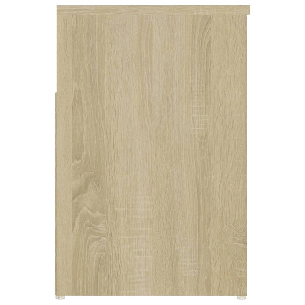 Panca portascarpe/stivali cassettiera scaffale mobiletto portaoggetti per ingresso legno Sonoma 80 x 30 x 45 cm legno ingegnerizzato marrone 02_0022946