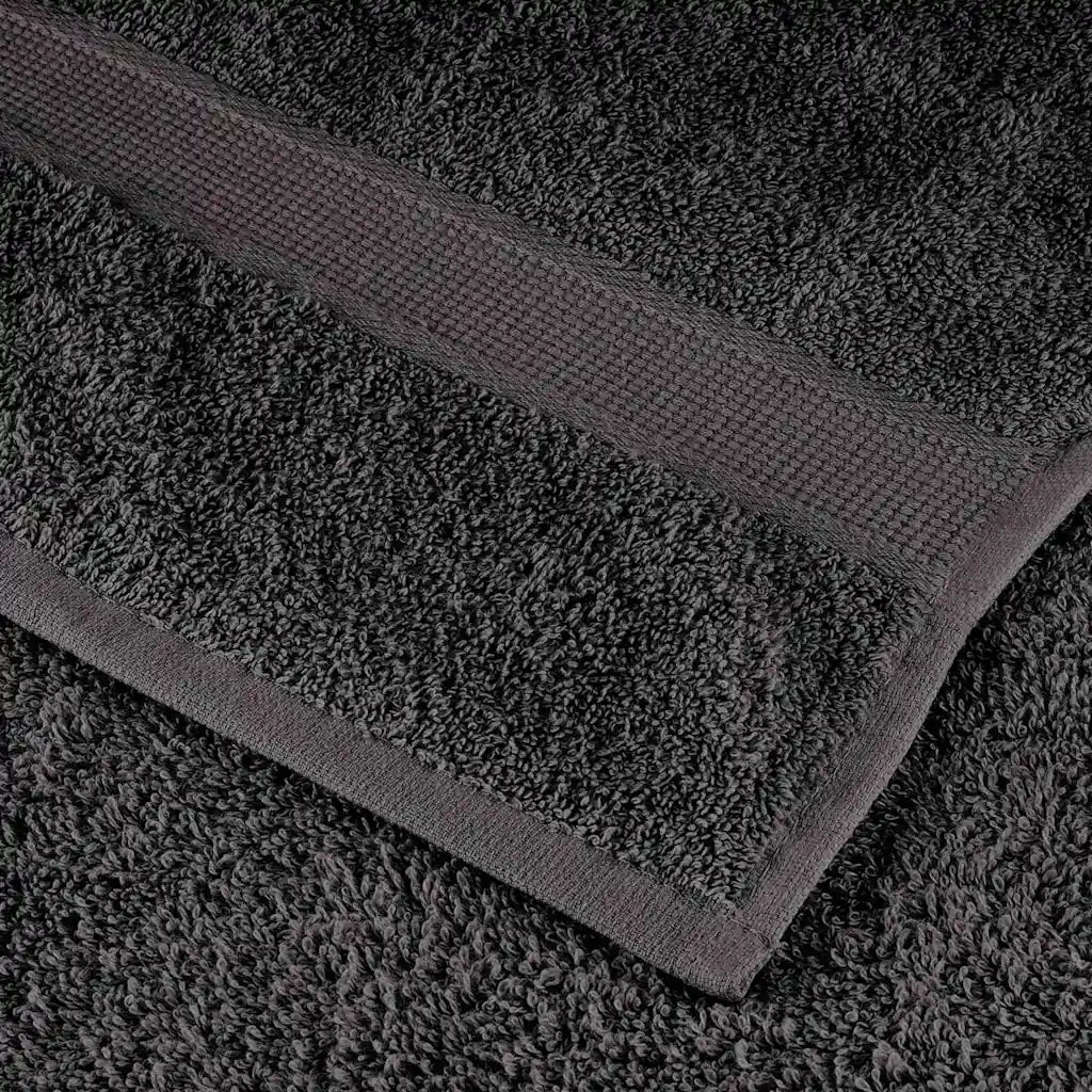Asciugamano per Ospiti SOLUND 4 pcs Antracite 15 x 21 cm 137145