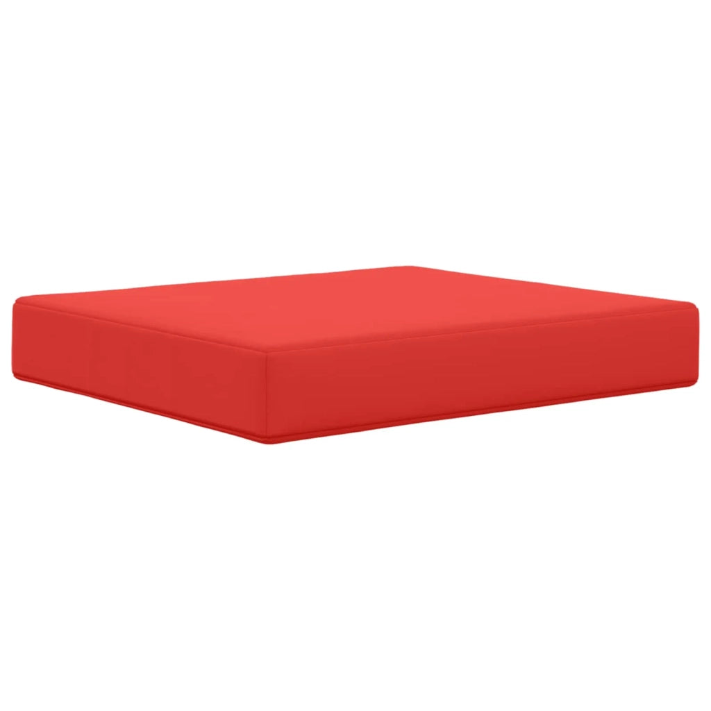 Cuscino per divano da esterno 2 pcs Rosso Poliestere 900784