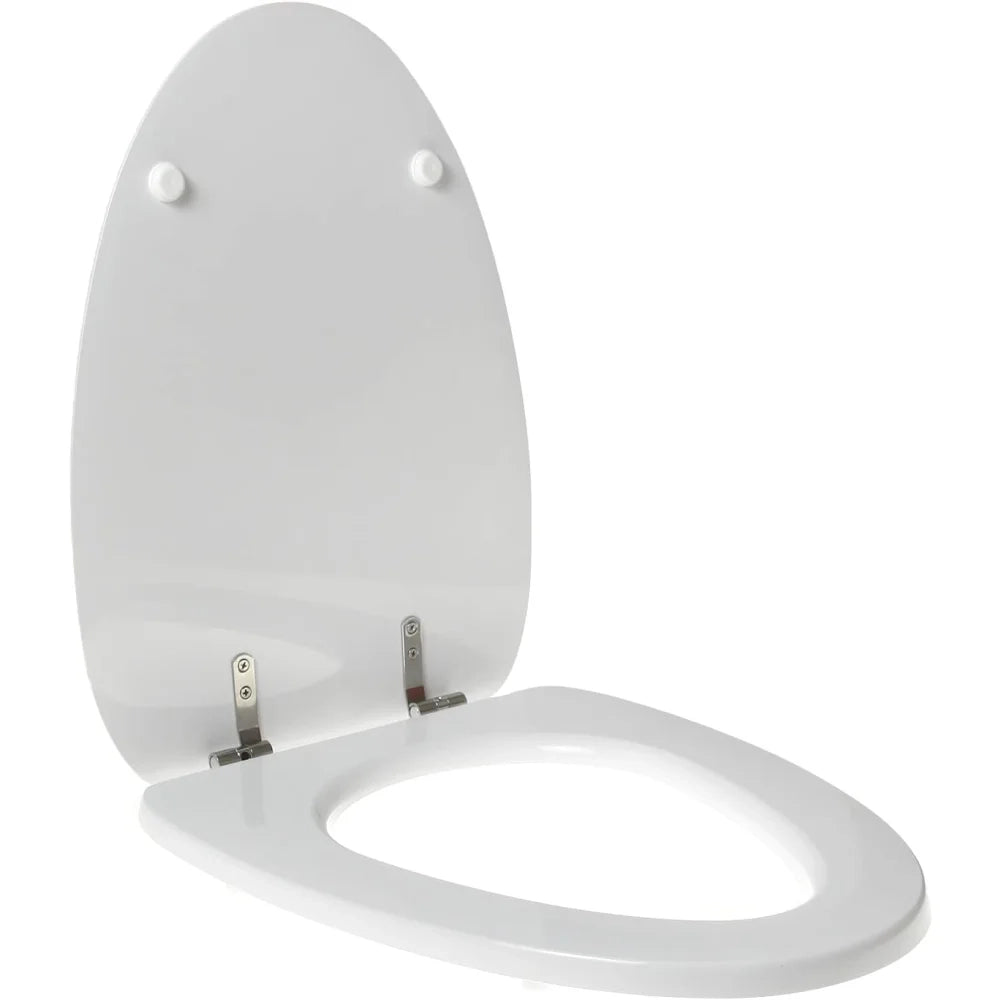 Acb colbam copriwater dolomite sweet life bianco cerniera cromo-
