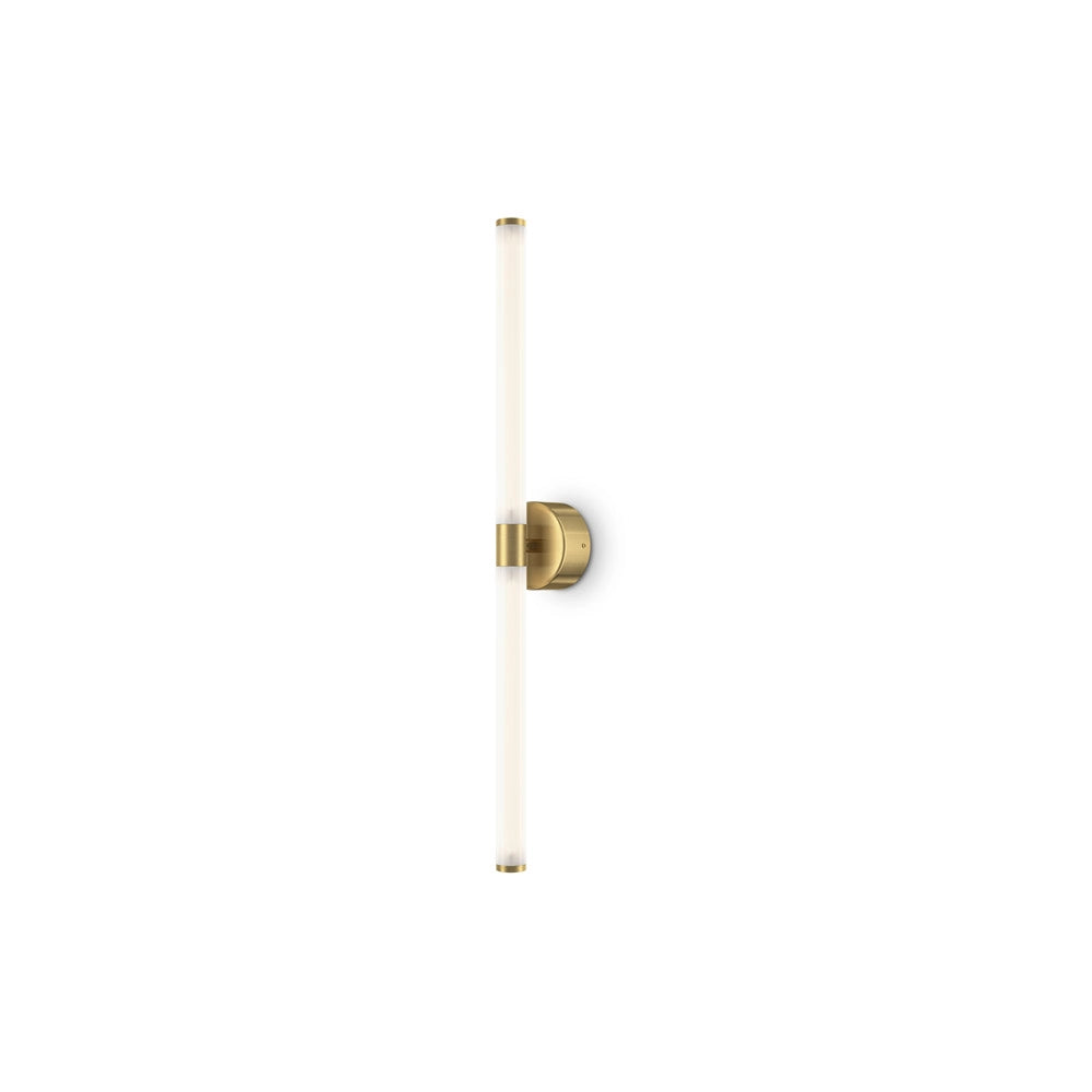 Maytoni Applique moderna Axis 1 luce LED integrato oro alluminio