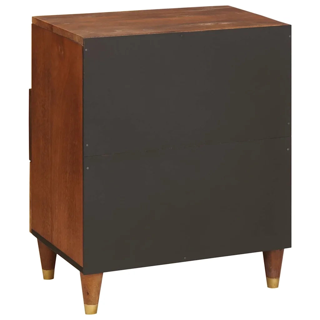 Comodini con cassetto 50 x 33 x 62 cm Legno di mango massello 4018890