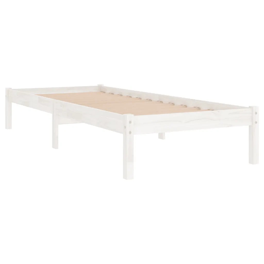 Giroletto Bianco in Legno Massello di Pino 100x200 cm 810008